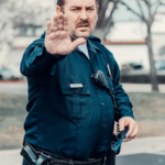 Nieumundurowany policjant zatrzymuje